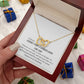 FRIENDSHIP "INTERLOCKING HEARTS" NECKLACE