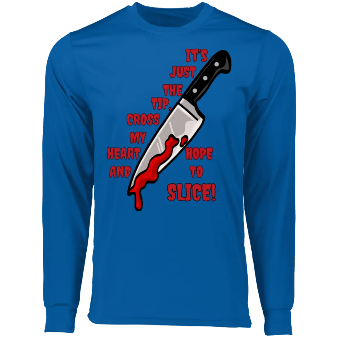 "It's Just the Tip" Men's Long Sleeve Moisture-Wicking Tee 