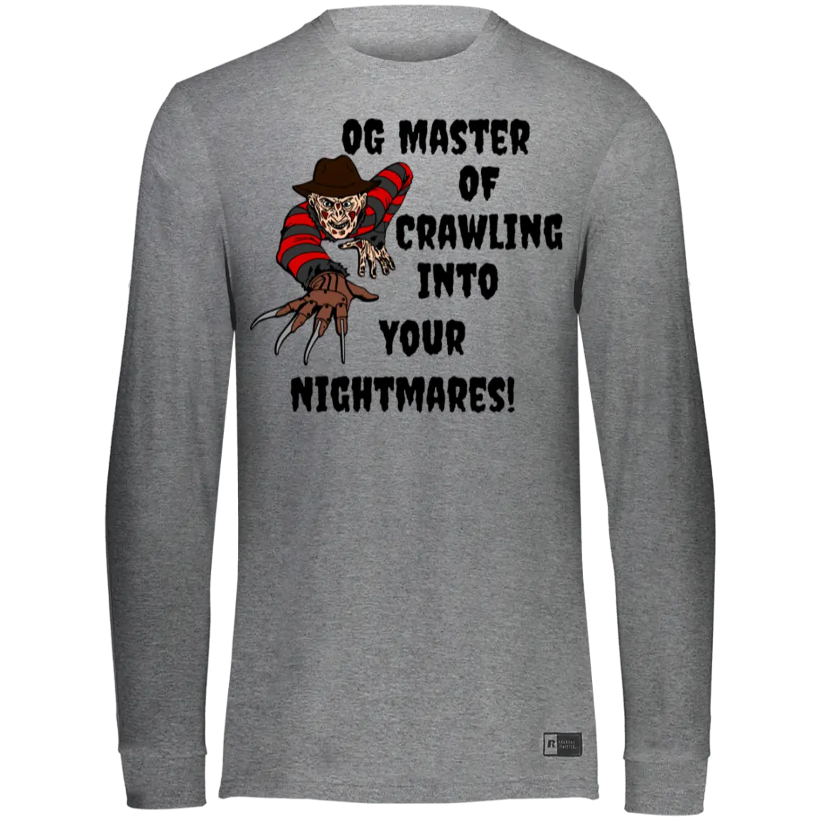 "OG Master Of Nightmares" Men's Essential Dri-Power Long Sleeve Tee 