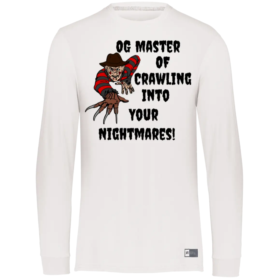 "OG Master Of Nightmares" Men's Essential Dri-Power Long Sleeve Tee 