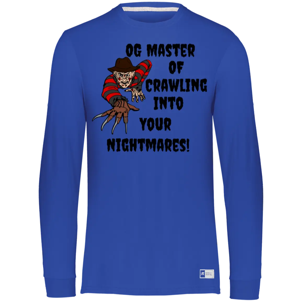 "OG Master Of Nightmares" Men's Essential Dri-Power Long Sleeve Tee 