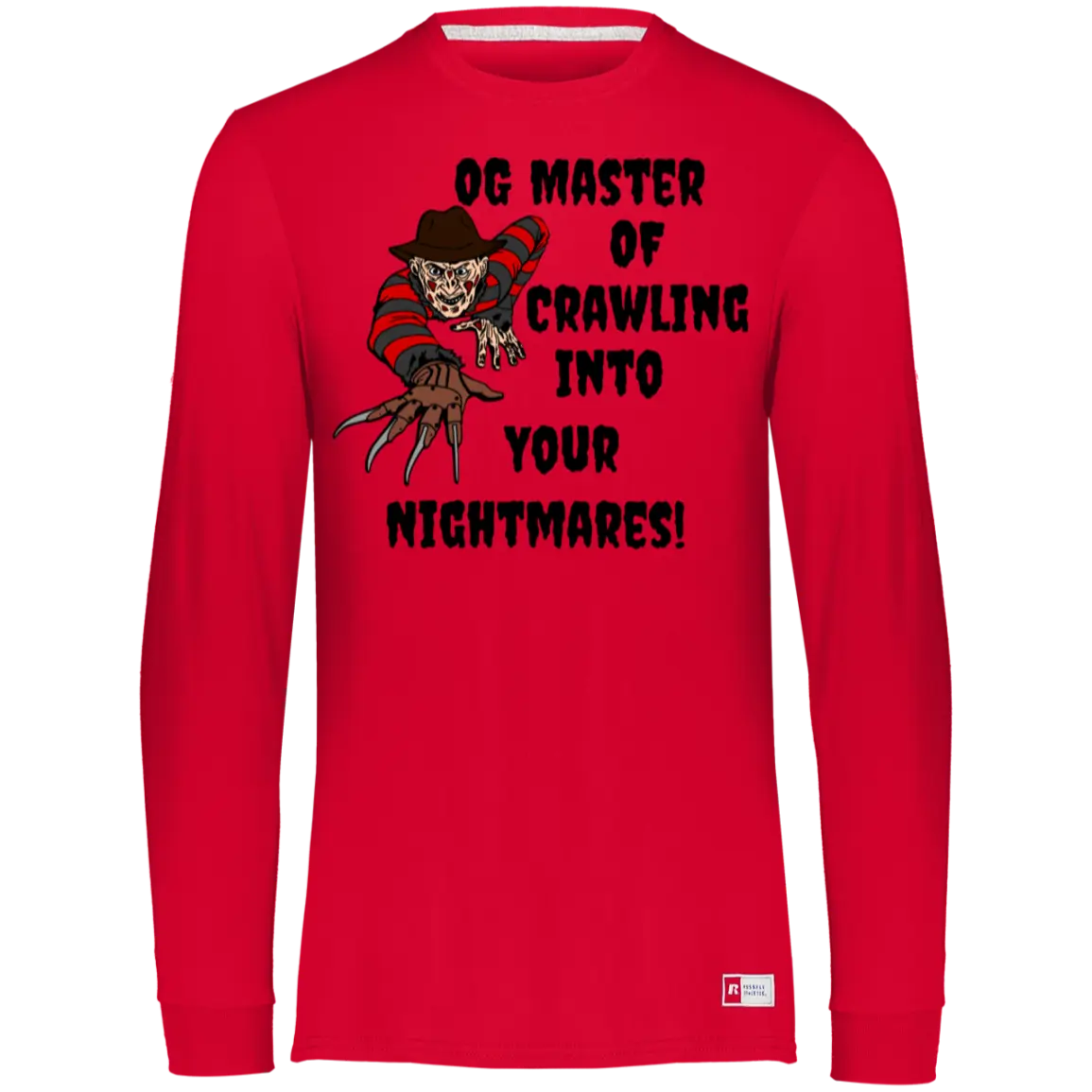 "OG Master Of Nightmares" Men's Essential Dri-Power Long Sleeve Tee 