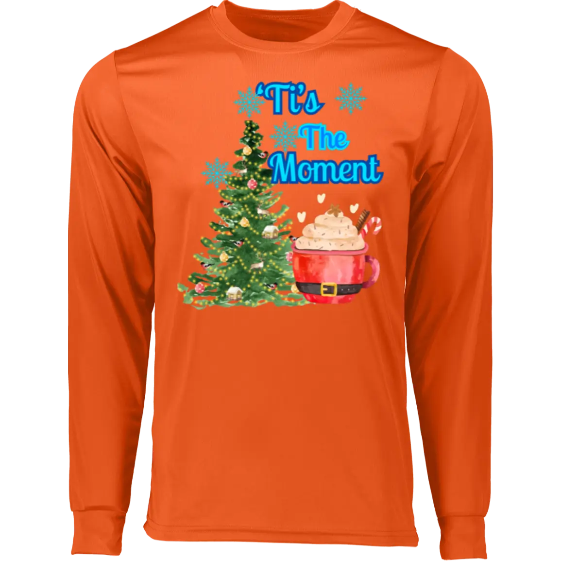 " 'Tis The Moment" Men's Long Sleeve Moisture-Wicking Tee 