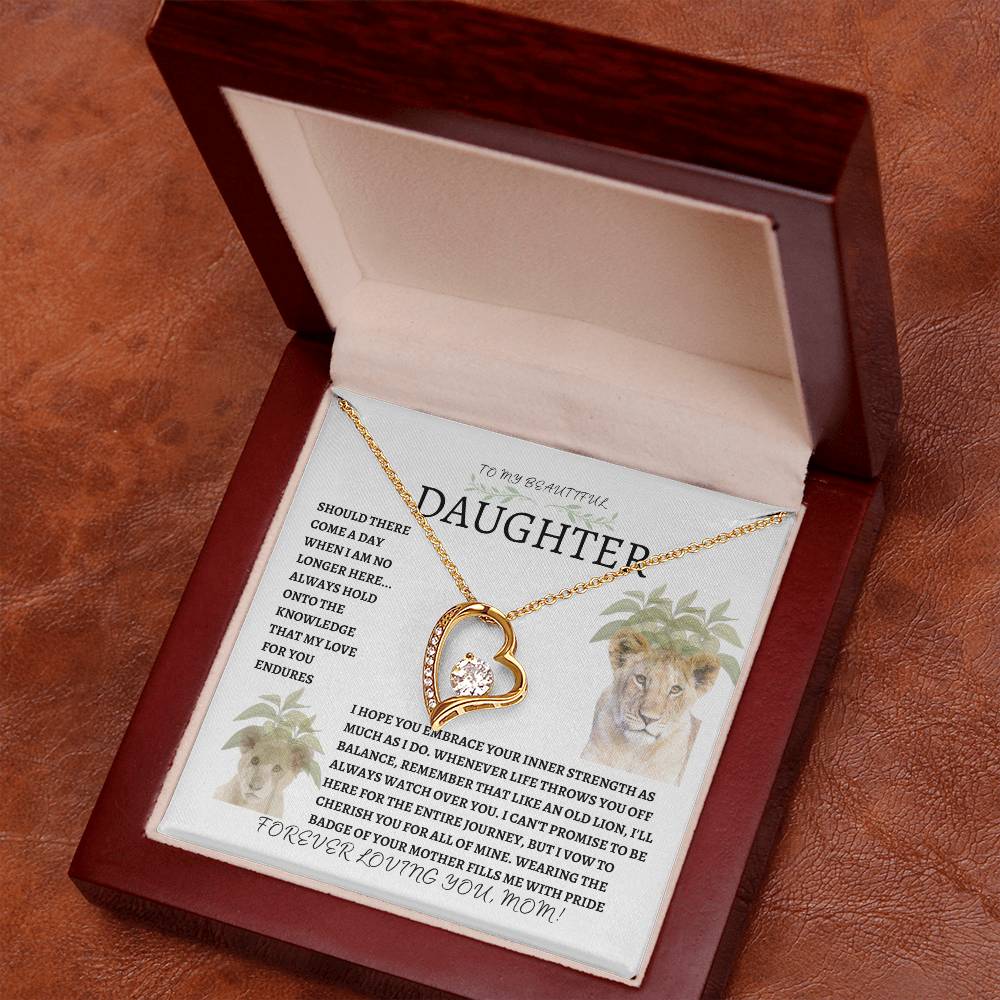 DAUGHTER " FOREVER LOVE" NECKLACE