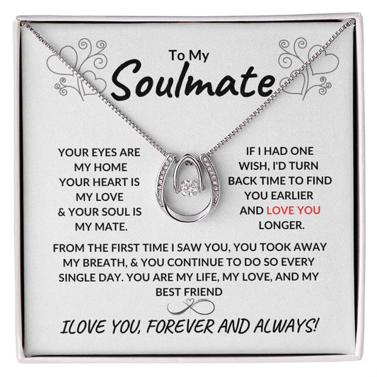 SOULMATE WOMAN "Lucky in Love" Necklace