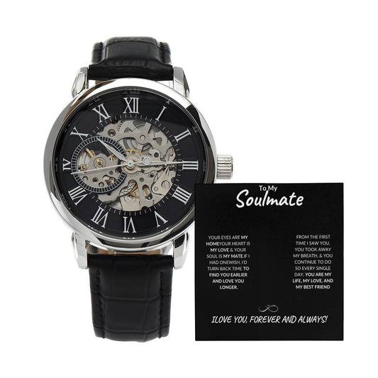 SOULMATE MALE "Openwork" Watch