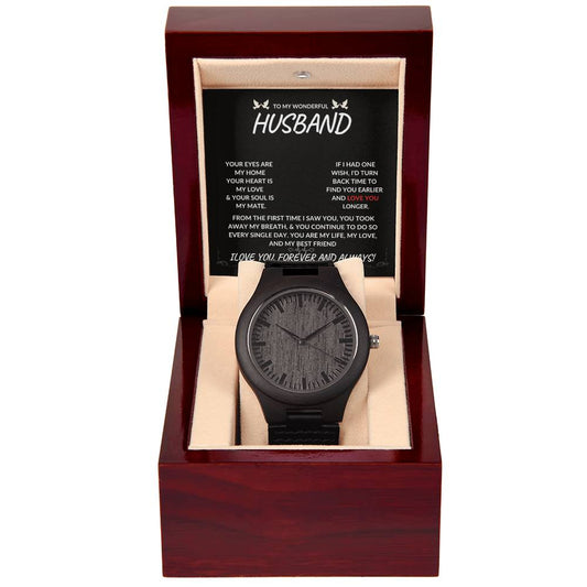 HUSBAND "WOODEN WATCH"