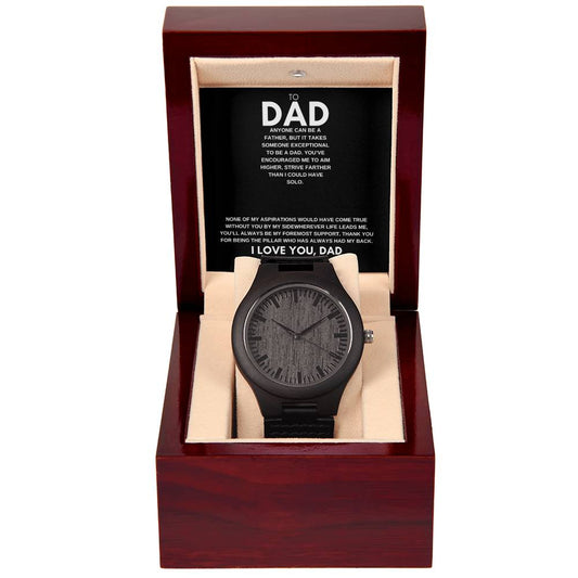 DAD "WOODEN" WATCH