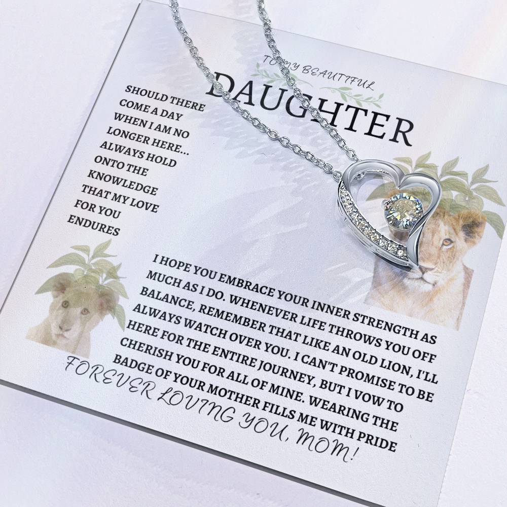 DAUGHTER " FOREVER LOVE" NECKLACE